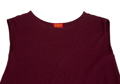Vivienne Westwood Red Label Orb Logo Tunic Red Blouse Size 2