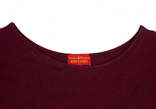 Vivienne Westwood Red Label Orb Logo Tunic Red Blouse Size 2