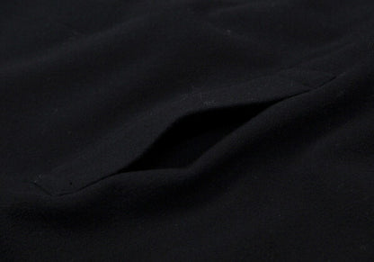 Yohji Yamamoto POUR HOMME Wool Balmacaan Coat Blue Size M