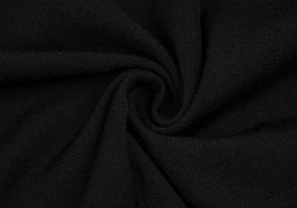 HIROKO KOSHINO Trompe L'oeil Tie Sweater Black Size 38