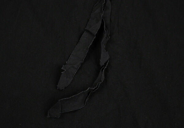Y's Ribbon Appliqué Jersey Tunic Dress Black Size 2