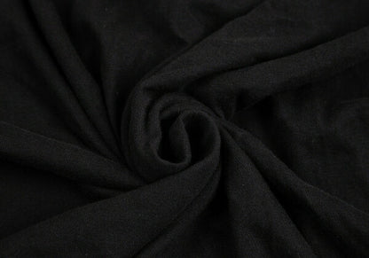 Y's Ribbon Appliqué Jersey Tunic Dress Black Size 2