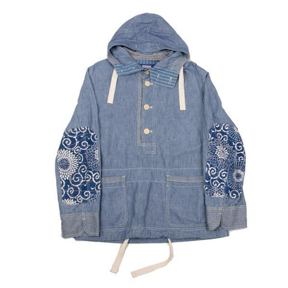 JUNYA WATANABE MAN COMME des GARCONS 15SS Hoodie Blue Size S
