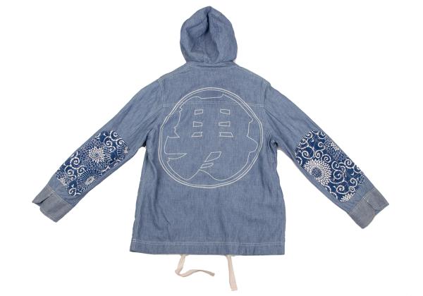 JUNYA WATANABE MAN COMME des GARCONS 15SS Hoodie Blue Size S