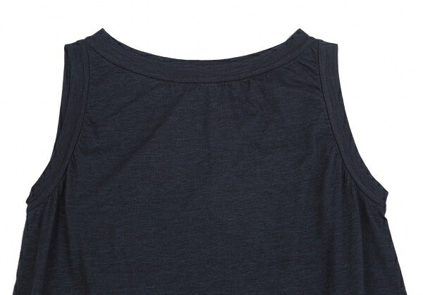 45rpm Indigo Dyed Cotton Tank Top Navy Size 3