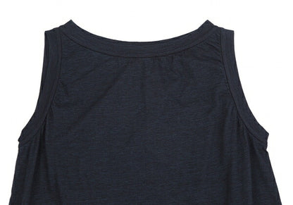 45rpm Indigo Dyed Cotton Tank Top Navy Size 3