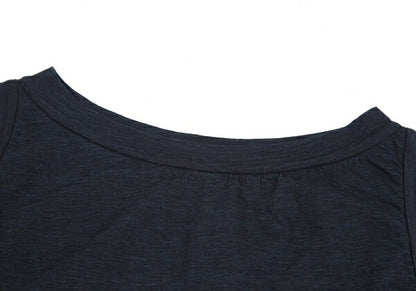 45rpm Indigo Dyed Cotton Tank Top Navy Size 3