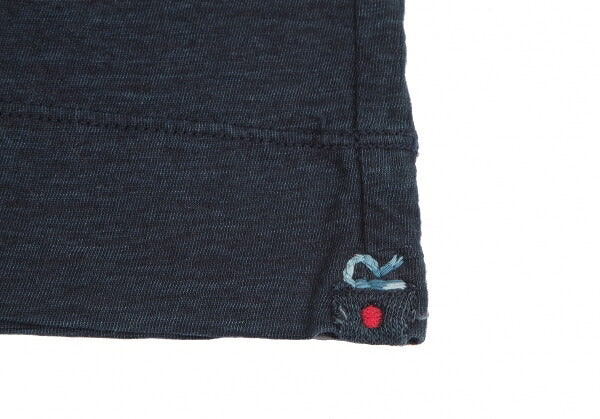 45rpm Indigo Dyed Cotton Tank Top Navy Size 3