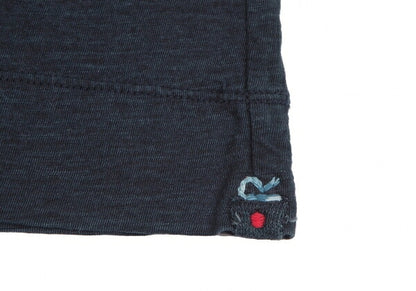 45rpm Indigo Dyed Cotton Tank Top Navy Size 3