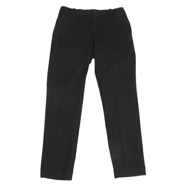 ISSEY MIYAKE HaaT Poly Acrylic Straight Pants Black Size 4