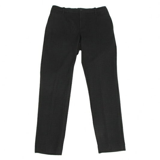 ISSEY MIYAKE HaaT Poly Acrylic Straight Pants Black Size 4