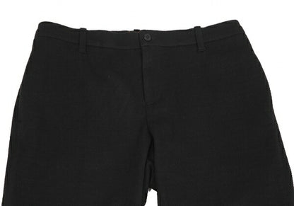 ISSEY MIYAKE HaaT Poly Acrylic Straight Pants Black Size 4
