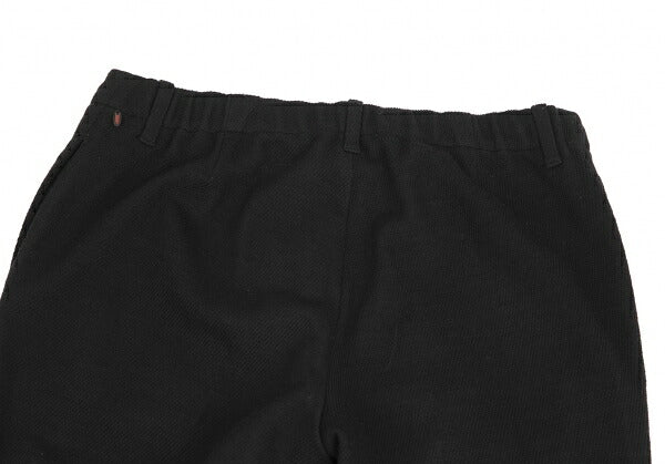 ISSEY MIYAKE HaaT Poly Acrylic Straight Pants Black Size 4