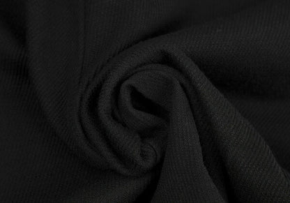 ISSEY MIYAKE HaaT Poly Acrylic Straight Pants Black Size 4