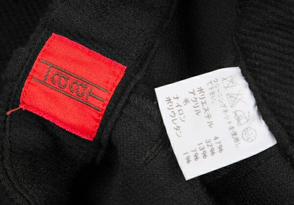 ISSEY MIYAKE HaaT Poly Acrylic Straight Pants Black Size 4