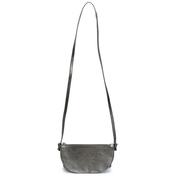 HIROFU 40th Anniversary Metallic Gray Shoulder Bag