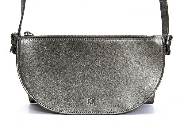 HIROFU 40th Anniversary Metallic Gray Shoulder Bag