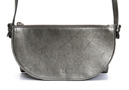 HIROFU 40th Anniversary Metallic Gray Shoulder Bag