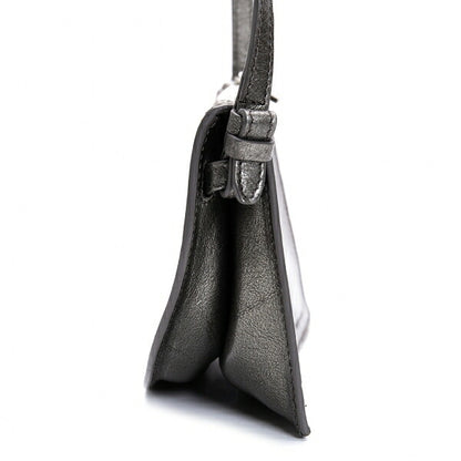 HIROFU 40th Anniversary Metallic Gray Shoulder Bag