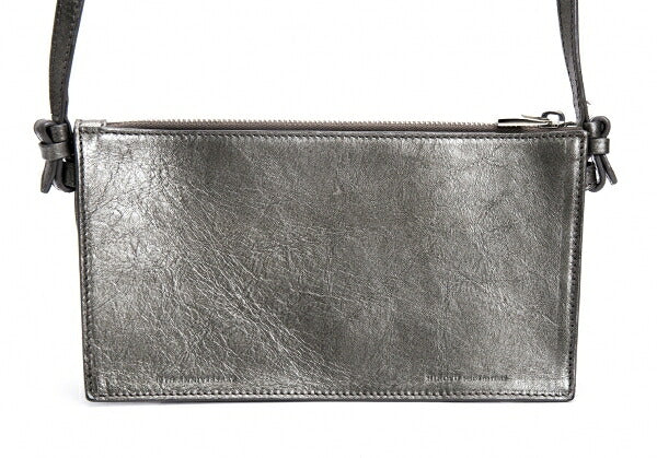 HIROFU 40th Anniversary Metallic Gray Shoulder Bag