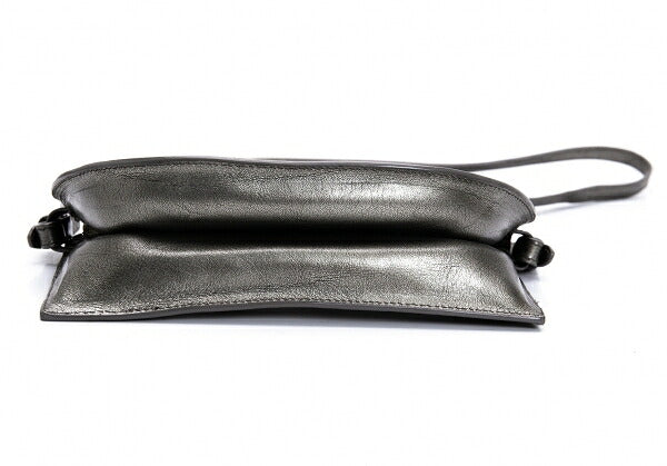 HIROFU 40th Anniversary Metallic Gray Shoulder Bag