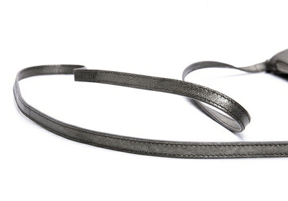 HIROFU 40th Anniversary Metallic Gray Shoulder Bag