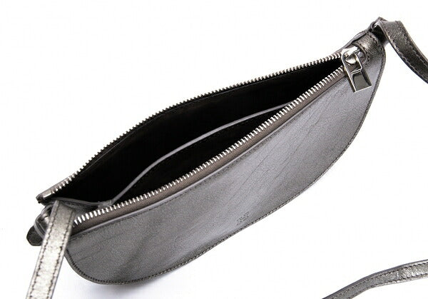 HIROFU 40th Anniversary Metallic Gray Shoulder Bag