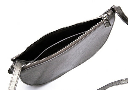 HIROFU 40th Anniversary Metallic Gray Shoulder Bag