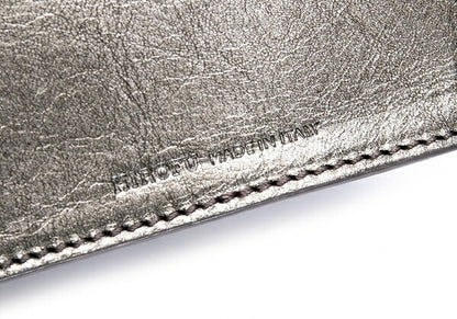 HIROFU 40th Anniversary Metallic Gray Shoulder Bag