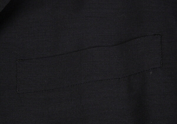 ISSEY MIYAKE MEN Wool Waist Dart Jacket Black Size 4