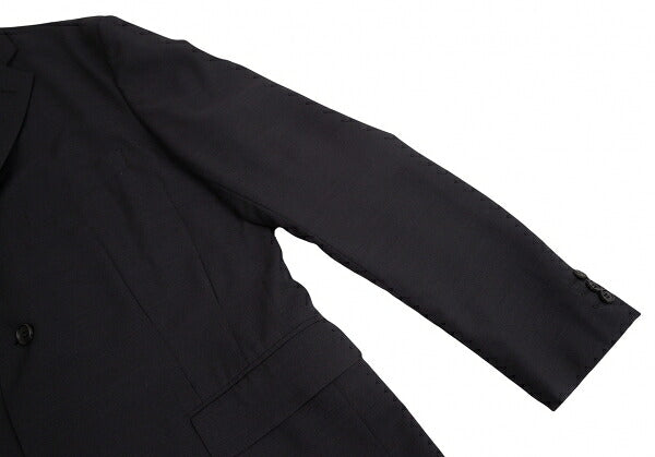ISSEY MIYAKE MEN Wool Waist Dart Jacket Black Size 4