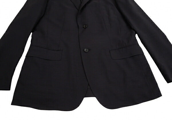 ISSEY MIYAKE MEN Wool Waist Dart Jacket Black Size 4