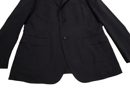 ISSEY MIYAKE MEN Wool Waist Dart Jacket Black Size 4