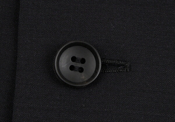 ISSEY MIYAKE MEN Wool Waist Dart Jacket Black Size 4
