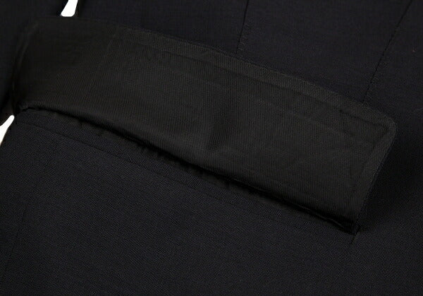 ISSEY MIYAKE MEN Wool Waist Dart Jacket Black Size 4