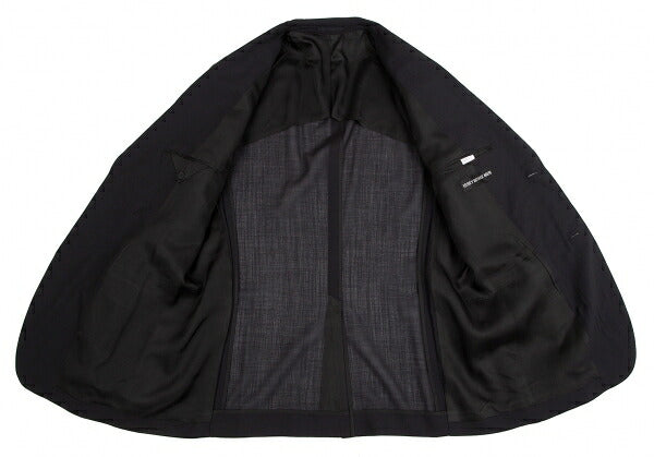 ISSEY MIYAKE MEN Wool Waist Dart Jacket Black Size 4