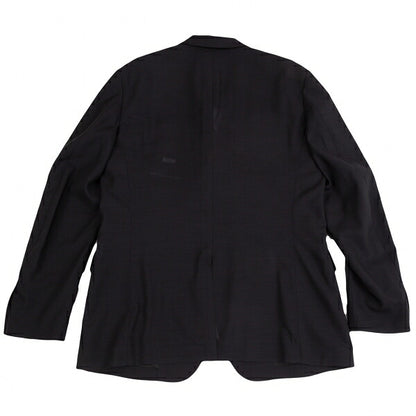 ISSEY MIYAKE MEN Wool Waist Dart Jacket Black Size 4