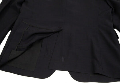 ISSEY MIYAKE MEN Wool Waist Dart Jacket Black Size 4
