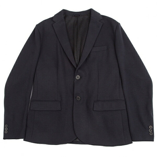 EMPORIO ARMANI Stretch Mesh Lined Jacket Blue Size 54