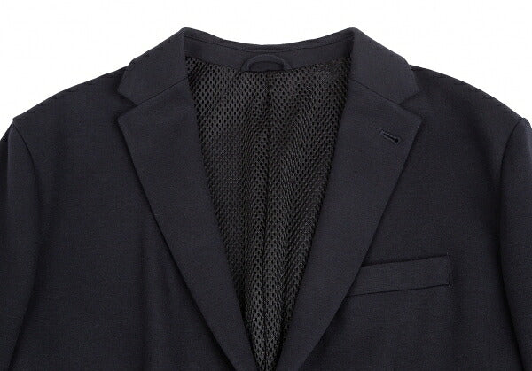 EMPORIO ARMANI Stretch Mesh Lined Jacket Blue Size 54