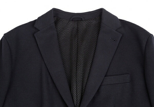 EMPORIO ARMANI Stretch Mesh Lined Jacket Blue Size 54