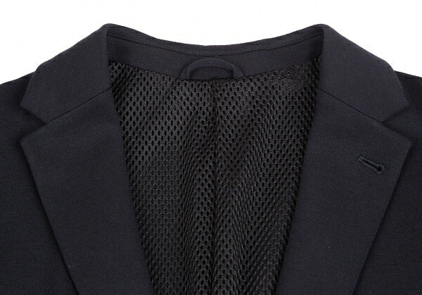 EMPORIO ARMANI Stretch Mesh Lined Jacket Blue Size 54