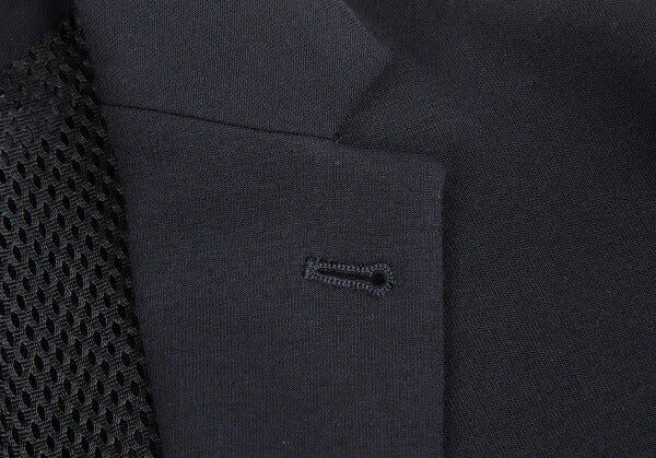 EMPORIO ARMANI Stretch Mesh Lined Jacket Blue Size 54