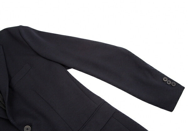 EMPORIO ARMANI Stretch Mesh Lined Jacket Blue Size 54
