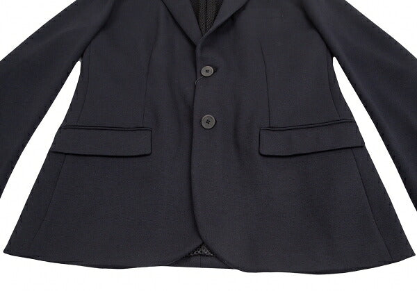 EMPORIO ARMANI Stretch Mesh Lined Jacket Blue Size 54
