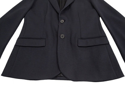 EMPORIO ARMANI Stretch Mesh Lined Jacket Blue Size 54