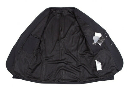 EMPORIO ARMANI Stretch Mesh Lined Jacket Blue Size 54