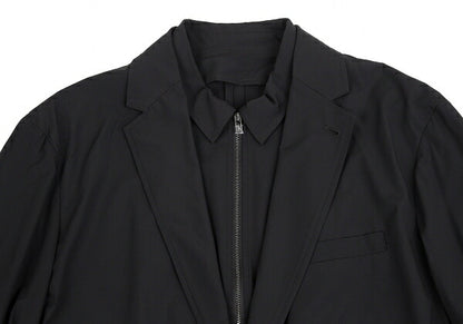EMPORIO ARMANI Stretch Zip Detachable Jacket Size 54