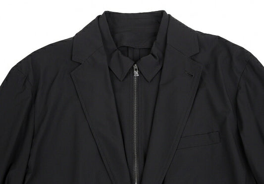 EMPORIO ARMANI Stretch Zip Detachable Jacket Size 54