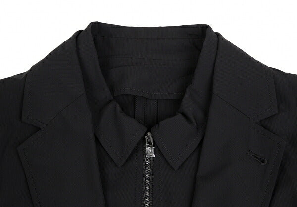 EMPORIO ARMANI Stretch Zip Detachable Jacket Size 54